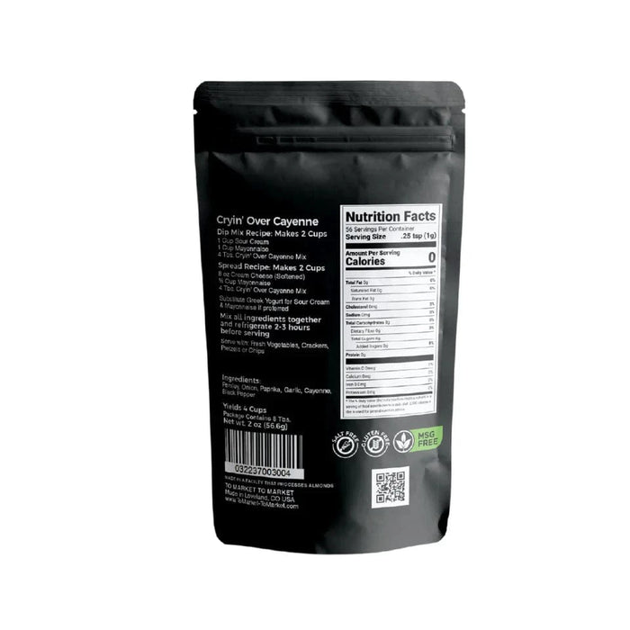 To Market - To Market Dip Mix: Cryin' over Cayenne 2oz