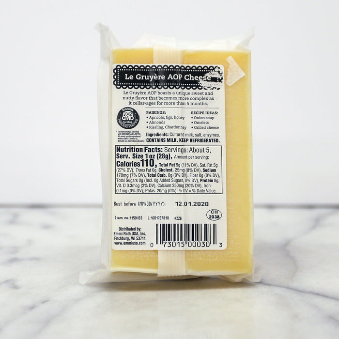 Emmi Gruyere: Traditional 5.3oz