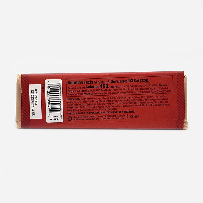 Hammond's PB & J Sandwich Milk Chocolate Bar 2.25oz