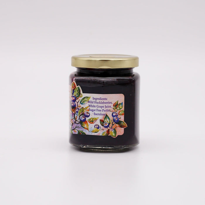 Huckleberry Haven Sugar Free Jam: Huckleberry 11oz