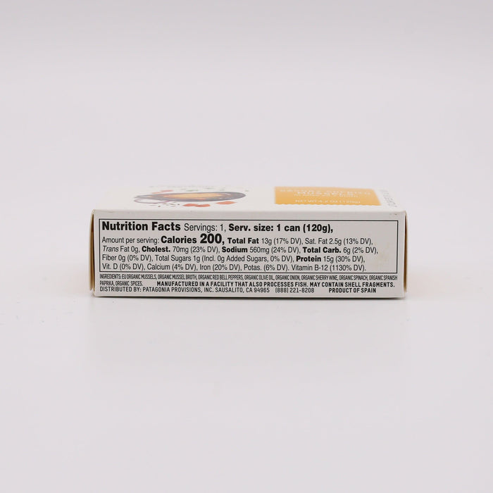 Patagonia Provisions Savory Sofrito Mussels 4.2oz
