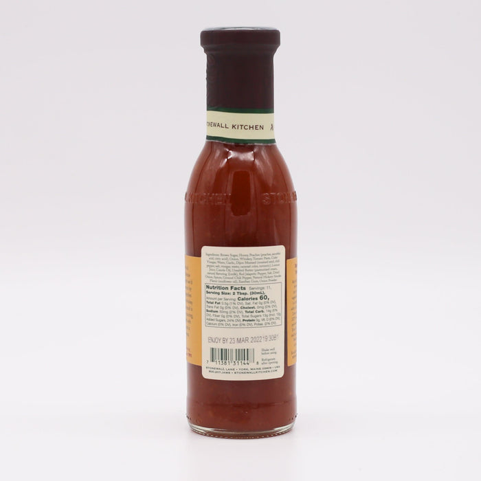 Stonewall Kitchen Barbecue Sauce - Smoky Peach Whiskey 11oz